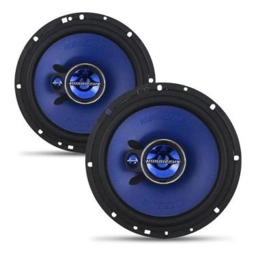 Imagem de Par Alto Falante Porta Hurricane 6 Polegadas 100 Rms Triak, Azul