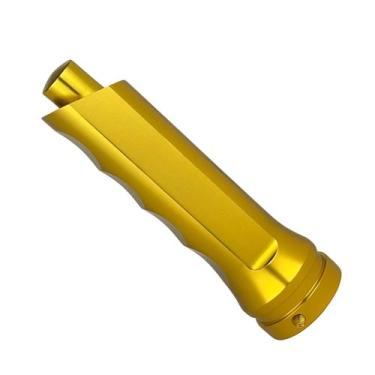 Imagem de Manopla Freio de mão VW Fusca Kombi AMARELO Estilo BR Sport