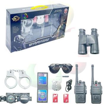 Imagem de Brinquedo Kit Policial Infantil Brincando De Ser Polícia - toys