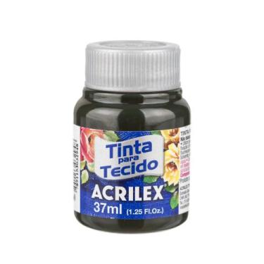 Imagem de Tinta Acrilex Para Tecido 37 Ml Fosca - Metallica Acessórios, Verde pa