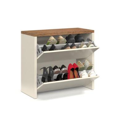 Imagem de Sapateira Articulada Hall De Entrada Armario 2 Portas - Compre Aqui