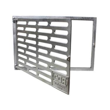 Imagem de Frente Protetora Hidrômetro Articulada Porta Cadeado 60x40cm - G.D.A. 