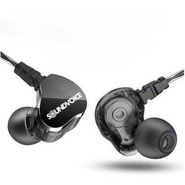 Imagem de Fone In-Ear Soundvoice IE-01 - Retorno de Palco, Preto