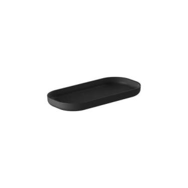 Imagem de Bandeja Banheiro Dual Preto Ou, U