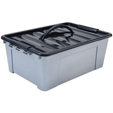 Imagem de Container plastico cinza n 2 - 12,4 l 9327 * - Plasnew