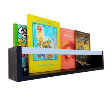 Imagem de Prateleira Livros Infantis Nicho Organizador Pelúcia Quarto - Arte Ced
