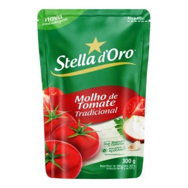 Imagem de Molho De Tomate Tradicional Stella D'oro Em Sachê 300 G