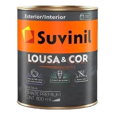 Imagem de Tinta Suvinil Lousa & Cor Preto Absoluto (r756) 800ml