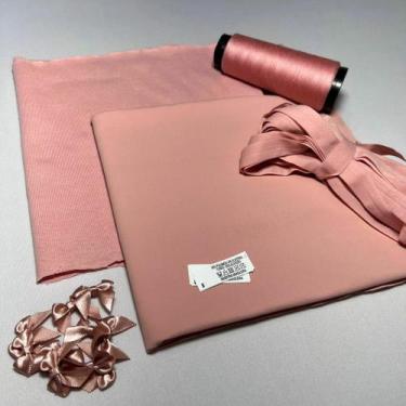 Imagem de Material p/ 5 calcinha lateral dupla plus size - Rendas TDB, Romance