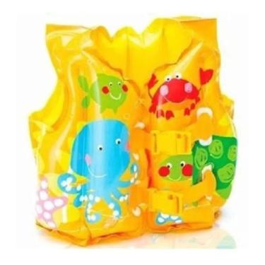 Imagem de Colete Infantil Inflável Peixinhos - Intex