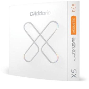 Imagem de Encordoamento para Violão AÇO .010 XSABR1047 D Addario
