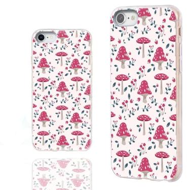 Imagem de ARTIOSIT Capa para iPhone SE 2022 2020, capa para iPhone 8 7, capa para iPhone 6S 6 para meninas e mulheres, capa fina de TPU macio para iPhone SE 3rd 2nd 8/7 6S/6, Cute Cartoon Fantasy Magic Funny