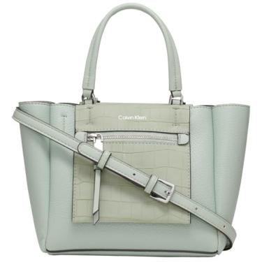 Imagem de Calvin Klein Bolsa transversal com compartimento triplo gala, Sálvia do deserto, One Size