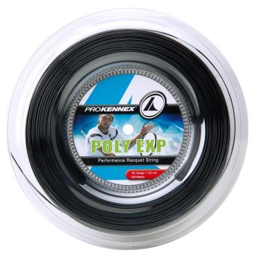 Imagem de Corda Prokennex Poly Exp 16L 1.25mm Preta Rolo com 200 metros 