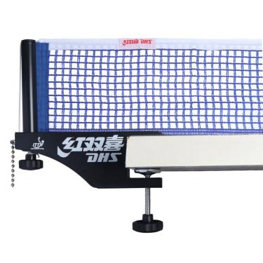 Imagem de Rede de Tênis de Mesa DHS P145 com suporte e Régua ITTF Approved Sistema Rosca