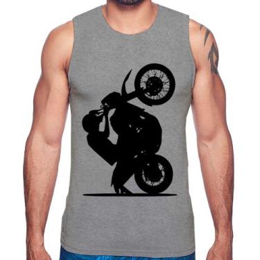 Imagem de Regata Moto Grau XT 660 - Foca na Moda, Cinza, GGG