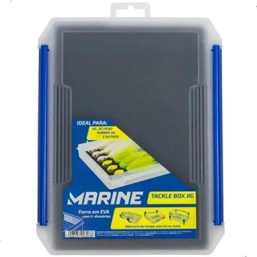 Imagem de Estojo Pesca Marine Jig Isca Artificial MTB205J 13Divisórias - Marine 