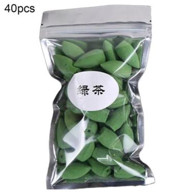 Imagem de Incenso Tipo Cone Cascata Backflow Refluxo Vários Aromas C/ 40 Cones -