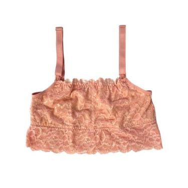 Imagem de Cropped Rendado de Amamentação Maternidade Gestante Pós Parto Moda Mam