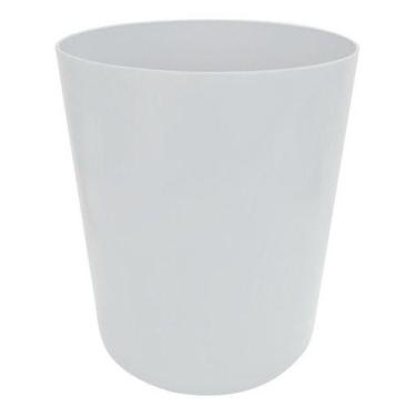 Imagem de Lixeira Cesto De Lixo Redondo 12l Sem Tampa - JSN