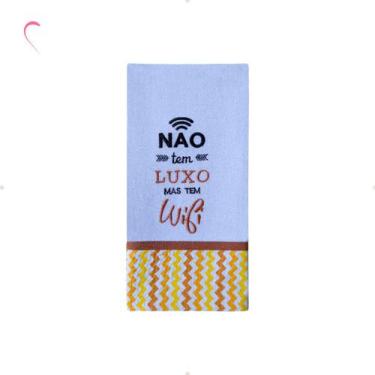 Imagem de Pano De Prato Bordado Coleção Momentos 100% Algodão - Autoestima Home,