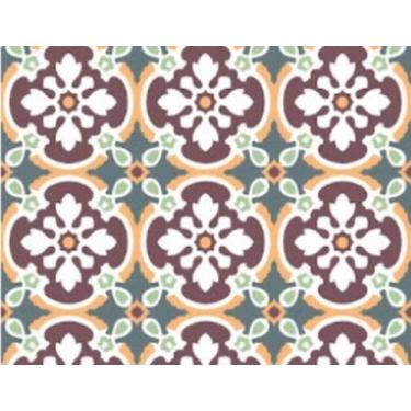 Imagem de Papel de Parede Cozinha e Banheiro Lavável Vinílico Azulejo Português 