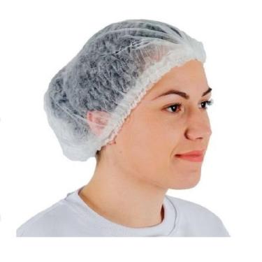 Imagem de 100 Toucas Para Cozinha Ou Restaurante Descartáveis - Talge