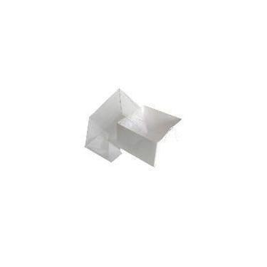 Imagem de Caixa de Papel C/tampa Transparente Nº1 Bco 06x06x04cm 10und - MARCA E