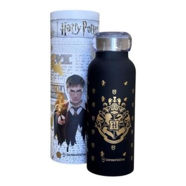 Imagem de Garrafa Inox Bubble Harry Potter Hogwarts 500ml ZonaCriativa