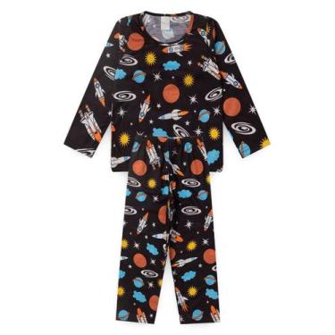 Imagem de Pijama Infantil Menino Longo Espaço - Molekada, 12