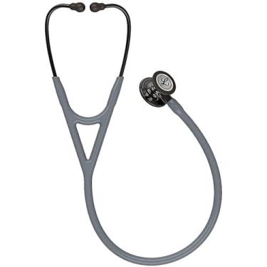 Imagem de Estetoscópio Littmann Cardiology IV - Cinza com Smoke Alto Polimento e