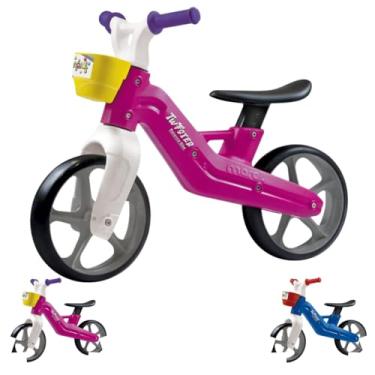 Imagem de Bicicleta de Equilibrio Bike sem Pedal Infantil Altura do Banco Ajustavel Pneu de Borracha (Rosa)