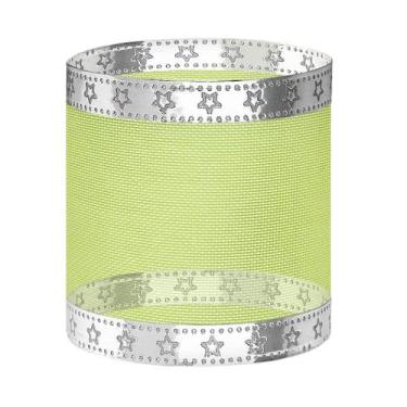 Imagem de Fita de Natal de Voil Aramada 5cm x 10m Várias Cores - Fitas e Festas,