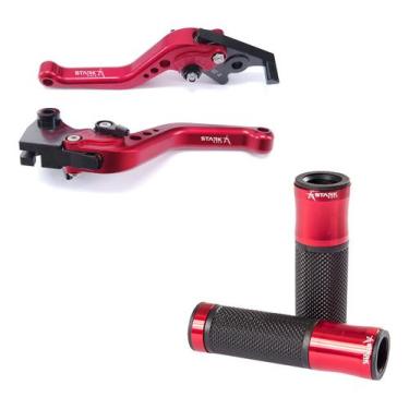 Imagem de Manete Manopla Esportivo Stark Street Speed Daytona 675 - Stark Race, 