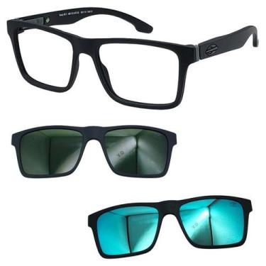 Imagem de Oculos Mormaii Swap NG 2 6153 AFE com 2 Clipon G15 e Azul, G15, Azul