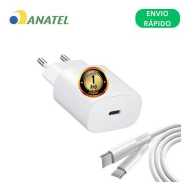 Imagem de Carregador Turbo Para Motorola Moto G30 G20 G9 Play E40 G52 - FXConect