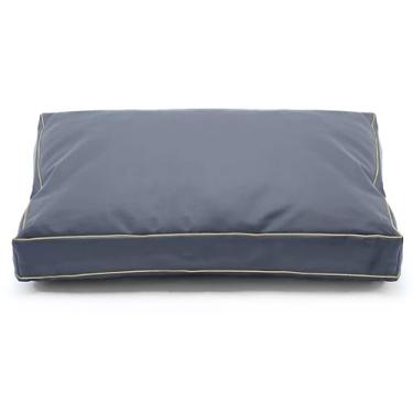 Imagem de Dalema Capa de cama para cachorro 133 x 91 x 10 cm. Capas de substituição para cama de cachorro Oxford resistentes e duráveis à prova d'água com zíper. Capa protetora de colchão removível lavável para