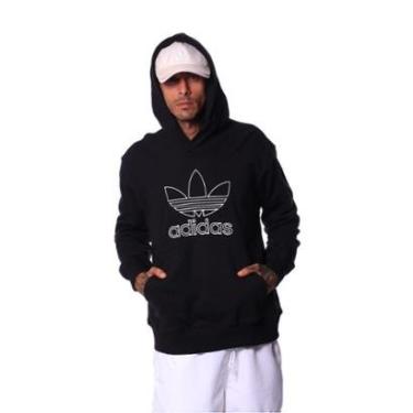 Imagem de Moletom Adidas Capuz Adicolor Outline Trefoil-Unissex