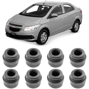 Imagem de Kit Retentor Haste Válvula Astra Prisma Onix 99 a 2019 09203BREF Sabó