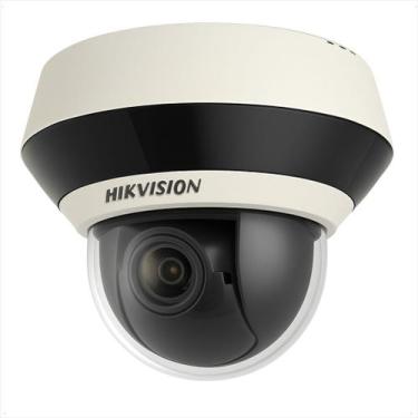Imagem de Câmera ip ptz mini domo infravermelho externa 4 mp 4x ds-2de2a404iw-de