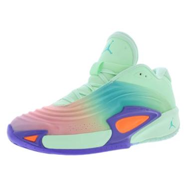 Imagem de Nike Tênis de basquete Luka 3 Blurred Vision (HQ4255-300, verde vapor/C), Verde vapor/cone/roxo psíquico/Hyper Jade, 42