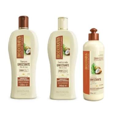 Imagem de Bio Extratus Umectante Óleo de Coco (Shampoo+Condicionador+Finalizador