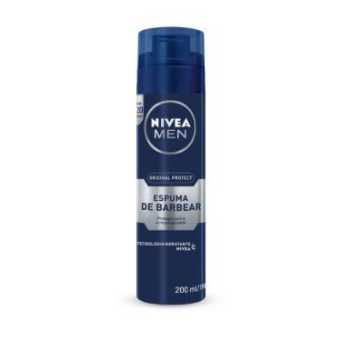Imagem de Espuma De Barbear Nivea Original Protect 193g, 1, 200ml