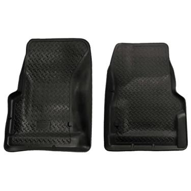 Imagem de Husky Liners 31731 serve para Jeep Wrangler 1997-06 Tapetes dianteiros estilo clássico, preto