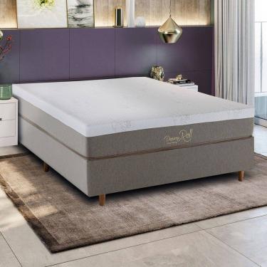 Imagem de Colchão Casal Nuvellê com Molas Ensacadas 138x188 Cinza - Colchões Kappesberg