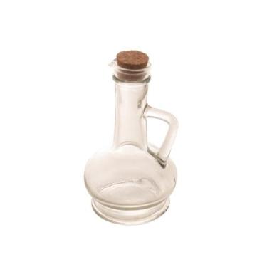 Imagem de Garrafa para Azeite de Vidro com Tampa de Rolha 230ml Lyor