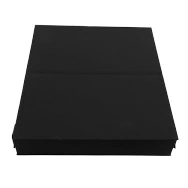 Imagem de Óculos de sol Caixa organizadora Bandeja de estação de exibição 12 Compartimentos Snap de veludo prevenir o suporte para óculos de poeira para casa e loja Use MDF Peach Skin