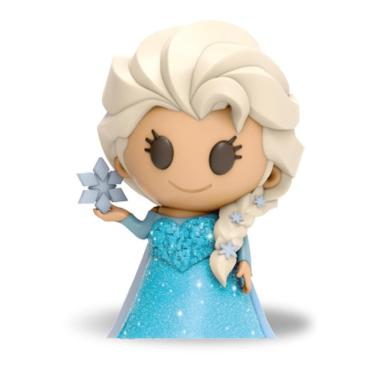 Imagem de Ooshies - Boneca  Disney Princesa Colecionável  - Elsa Glitter