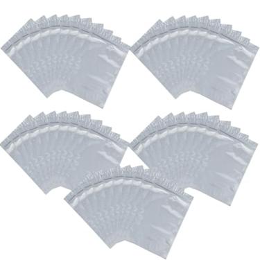 Imagem de XunLiu Sacos de armazenamento herméticos reutilizáveis de folha de alumínio com zíper (50, 24 cm x 37 cm/0,22 mm)