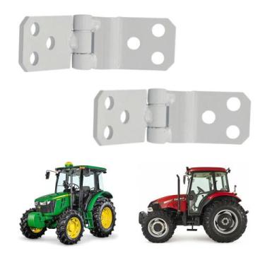 Imagem de Kit 2 Dobradiças Externas P/ Porta Linha Agrícola Uso Geral - UN / 2 F